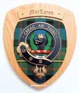 Wapenschild MacLaren - Greag an Tuirc, 22 x 19 cm
