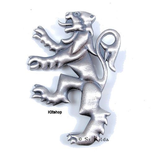 Kiltpin Fancy Lion A  Silver