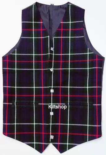 Waistcoat Mackenzie tartan 